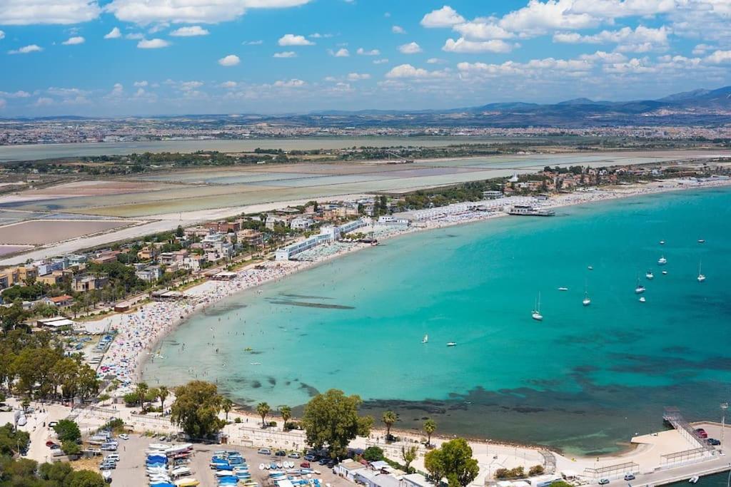Casa Andrea A 1,5 Km Dal Mare! Daire Quartu SantʼElena Dış mekan fotoğraf